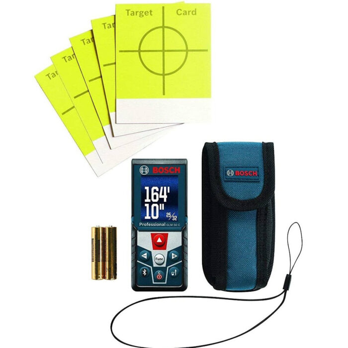 BOSCH GLM50C Bluetooth Laser Measure w/ Color Display & Inclinometer 165' - GLM50C - Image 6