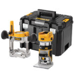 Dewalt DCW604NT 18V XR Brushless Twin Base 1/4'' Router Trimmer Body Only