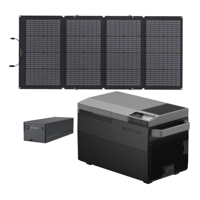 EcoFlow GLACIER + GLACIER Plug-in Battery + 220W Portable Solar Panel - Image 6