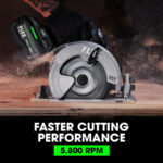 FLEX FX2141-Z 7-1/4" Circular Saw - Bare Tool Only - Image 3