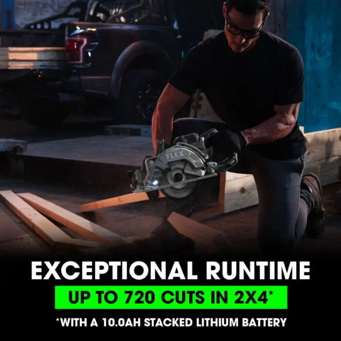 FLEX FX2141R-Z 7-1/4" Rear Handle Circular Saw (Tool Only) - Image 3