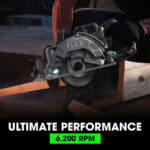 FLEX FX2141R-Z 7-1/4" Rear Handle Circular Saw (Tool Only) - Image 4