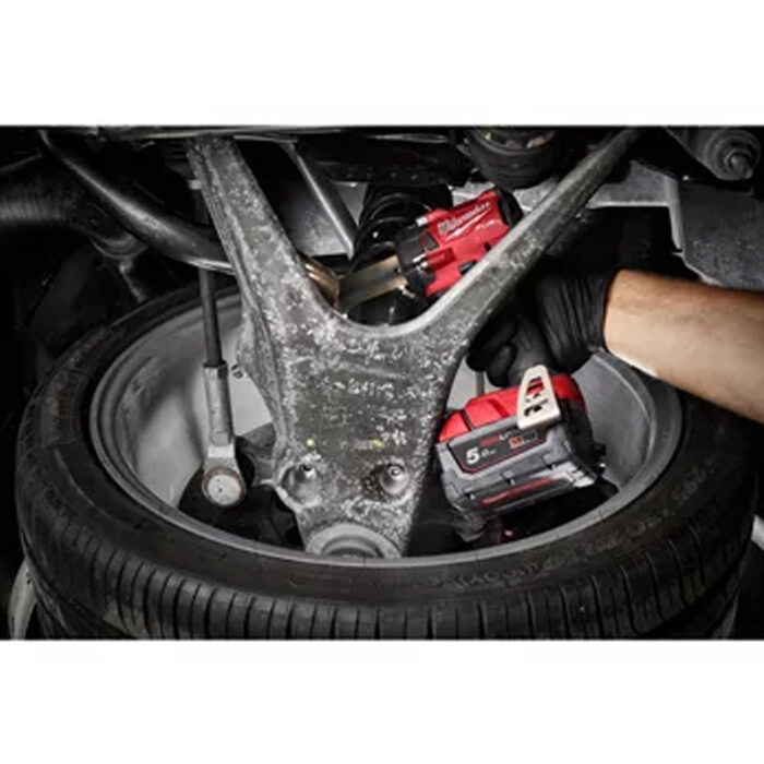 Milwaukee M18FIW2F38-502X 18V FUEL Friction Ring Impact Wrench 3/8" with 2 x 5.0AH Batteries & Charger in Case 4933478652 - Image 6
