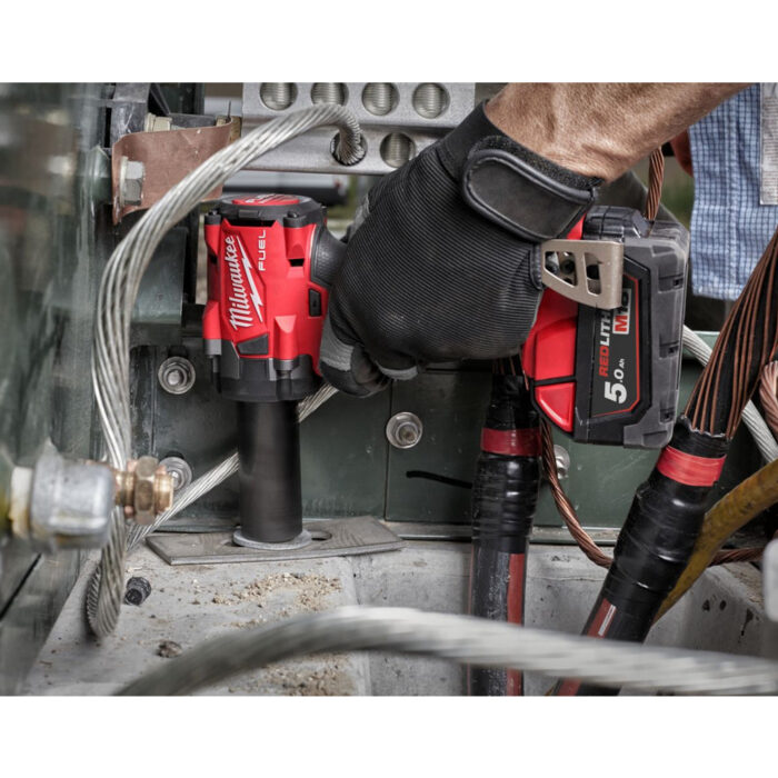 Milwaukee M18FIW2F38-502X 18V FUEL Friction Ring Impact Wrench 3/8" with 2 x 5.0AH Batteries & Charger in Case 4933478652 - Image 8