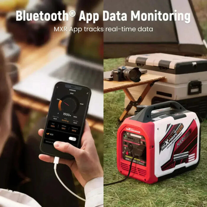 Maxpeedingrods Gas Inverter Generator 3200W/4000W Low THD Parallel RV Ready - MXR4000-US - Image 3