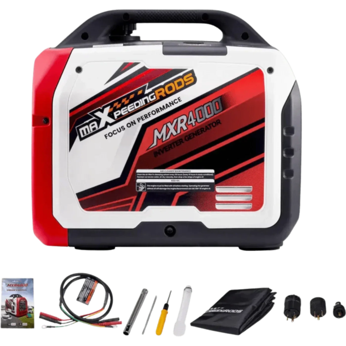 Maxpeedingrods Gas Inverter Generator 3200W/4000W Low THD Parallel RV Ready - MXR4000-US - Image 7