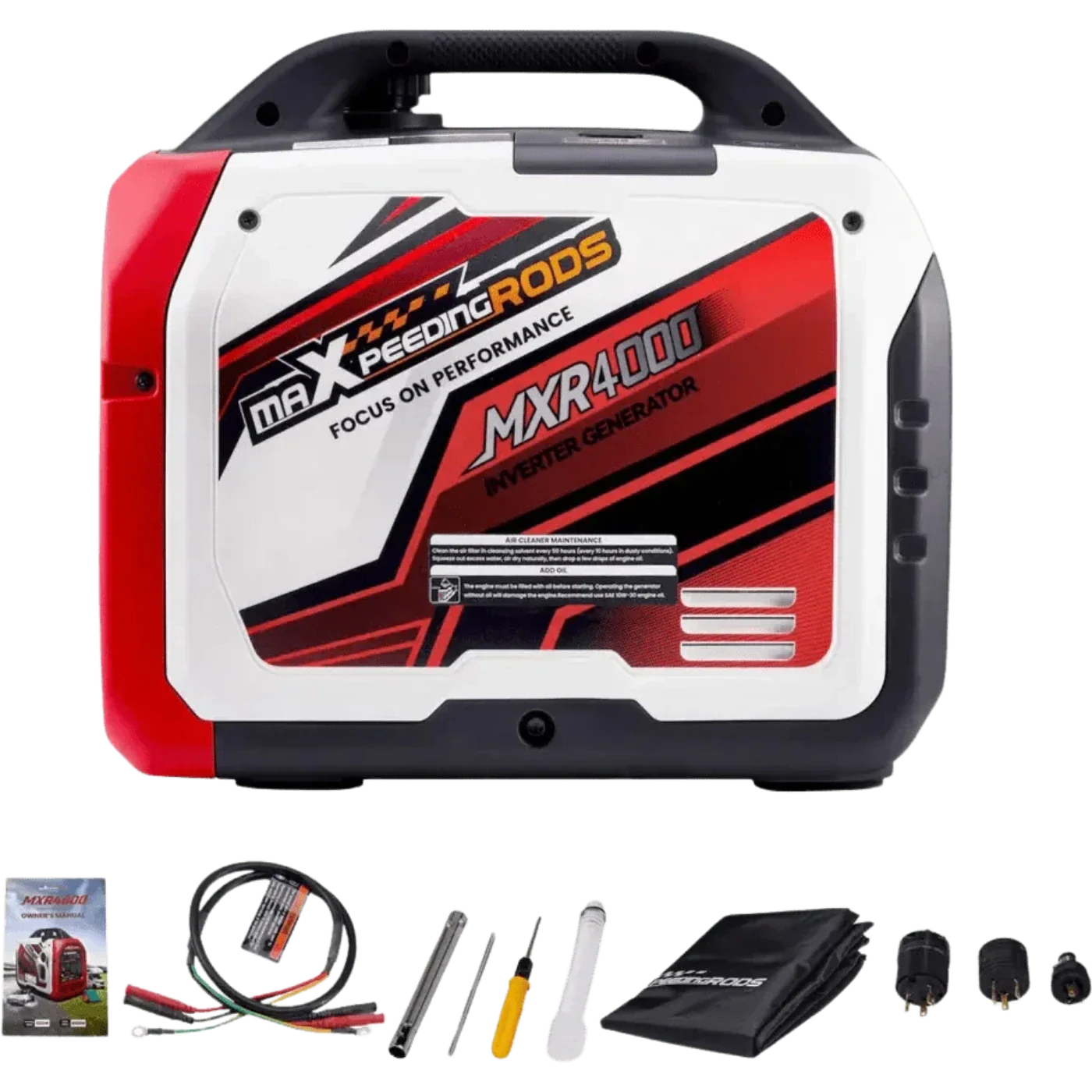 MXR4000-US_20_20_281_29-1707854919853_8cc2a067-3b5f-4117-ac9e-4fead32b9c30 Maxpeedingrods Gas Inverter Generator 3200W/4000W Low THD Parallel RV Ready - MXR4000-US - Image 1