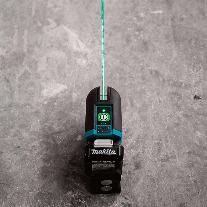 Makita SK105GDNAX 12V max CXT Lithium-Ion Cordless Self-Leveling Cross-Line Green Beam Laser Kit (2.0Ah) - Image 6
