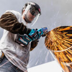 Makita GAG13M1 40V max XGT® Brushless Cordless 4‑1/2" / 5" X‑LOCK Paddle Switch Angle Grinder Kit, with Electric Brake (4.0Ah) - Image 3