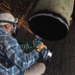 Makita GAG14M1 40V max XGT® Brushless Cordless 4‑1/2” / 6" Paddle Switch Angle Grinder Kit, with Electric Brake (4.0Ah) - Image 9