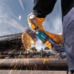 Makita GAG14M1 40V max XGT® Brushless Cordless 4‑1/2” / 6" Paddle Switch Angle Grinder Kit, with Electric Brake (4.0Ah) - Image 16