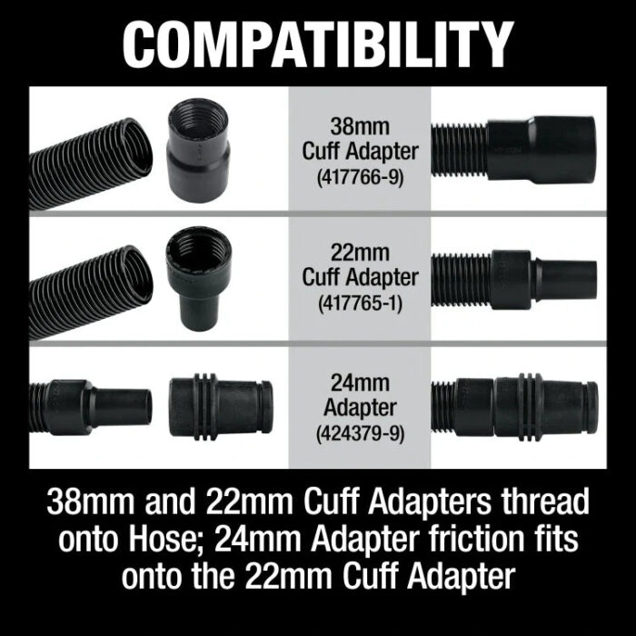 Makita GCV02PMU 40V max XGT® Brushless Cordless 2.1 Gallon HEPA Filter Dry Dust Extractor Kit, AWS® (4.0Ah) - Image 19