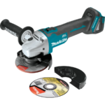 Makita XAG04Z 18V LXT® Lithium‑Ion Brushless Cordless 4‑1/2” / 5" Cut‑Off/Angle Grinder (Tool Only)