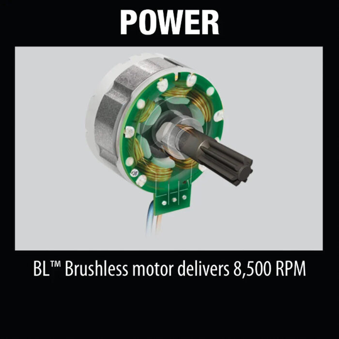 Makita XAG04Z 18V LXT® Lithium‑Ion Brushless Cordless 4‑1/2” / 5" Cut‑Off/Angle Grinder (Tool Only) - Image 5