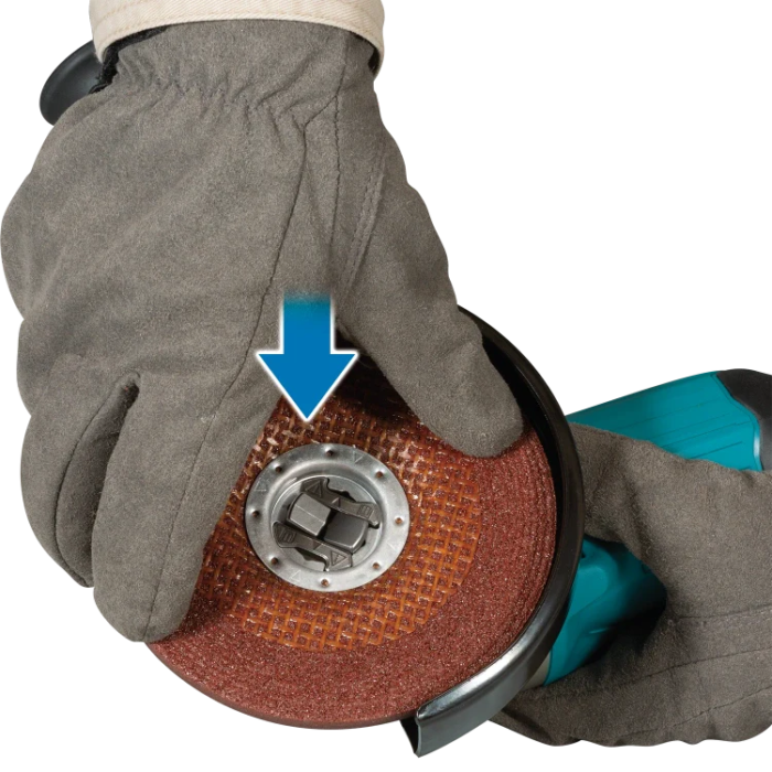 Makita XAG25Z 18V LXT® Lithium‑Ion Brushless Cordless 4‑1/2” / 5" X‑LOCK Angle Grinder, with AFT® (Tool Only) - Image 8