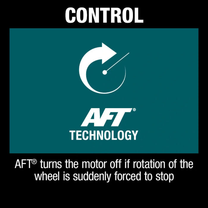 Makita XAG26Z 18V LXT Lithium-Ion Brushless Cordless 4-1/2 / 5" Paddle Switch X-LOCK Angle Grinder - Image 10