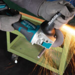 Makita XAG26Z 18V LXT Lithium-Ion Brushless Cordless 4-1/2 / 5" Paddle Switch X-LOCK Angle Grinder - Image 3