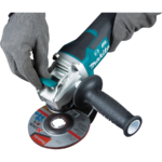 Makita XAG26Z 18V LXT Lithium-Ion Brushless Cordless 4-1/2 / 5" Paddle Switch X-LOCK Angle Grinder - Image 6