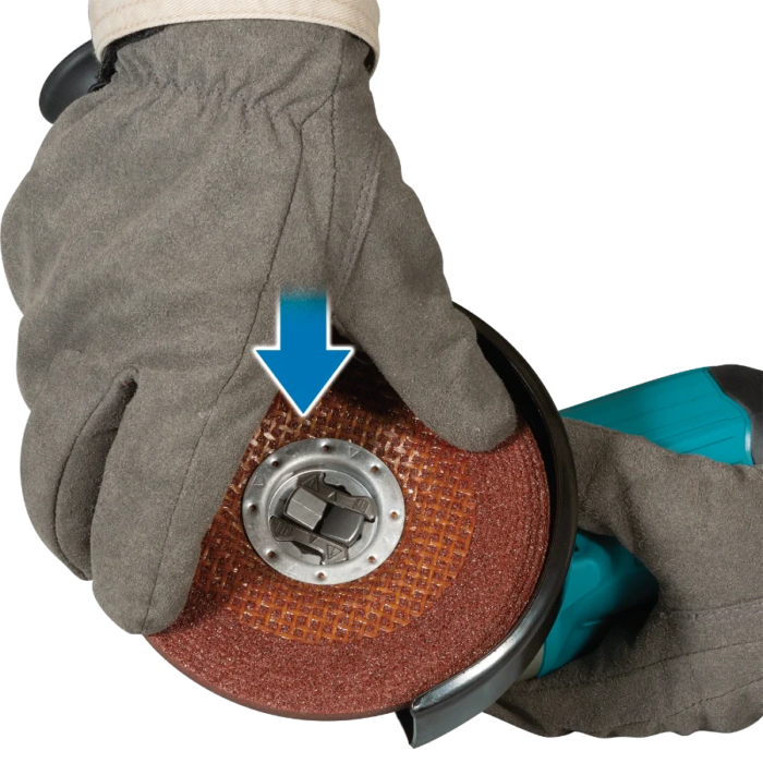 Makita XAG26Z 18V LXT Lithium-Ion Brushless Cordless 4-1/2 / 5" Paddle Switch X-LOCK Angle Grinder - Image 7