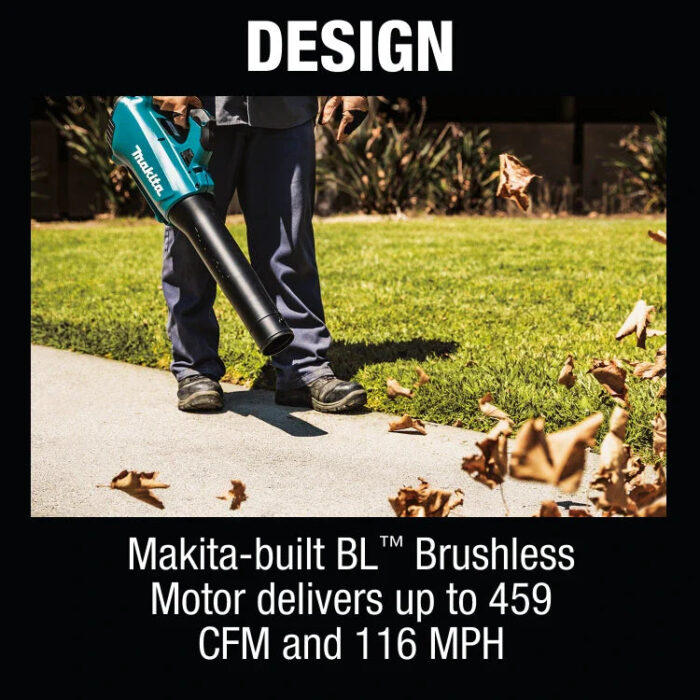 Makita XBU03Z 18V LXT® Lithium‑Ion Brushless Cordless Blower (Tool Only) - Image 3