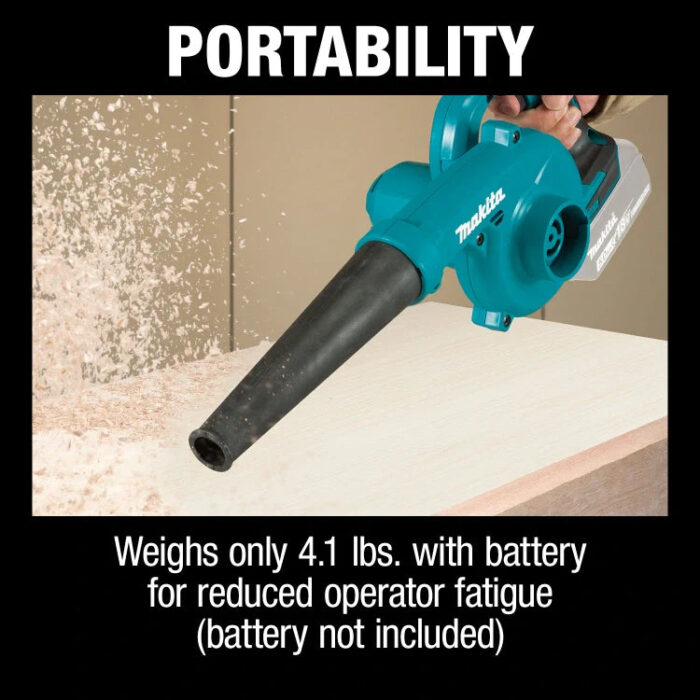 Makita XBU05Z 18V LXT Lithium-Ion Cordless Blower - Bare Tool - Image 2