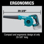 Makita XBU05Z 18V LXT Lithium-Ion Cordless Blower - Bare Tool - Image 4