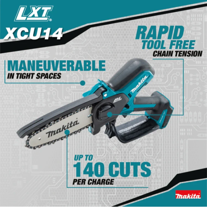 Makita XCU14Z 18V LXT® Lithium-Ion Brushless Cordless 6" Pruning Saw + Free Item - Image 9