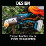 Makita XCU14Z 18V LXT® Lithium-Ion Brushless Cordless 6" Pruning Saw + Free Item - Image 3