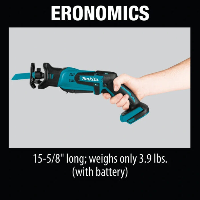 Makita XRJ01Z 18V LXT® Lithium‑Ion Cordless Compact Recipro Saw (Tool Only) - Image 4
