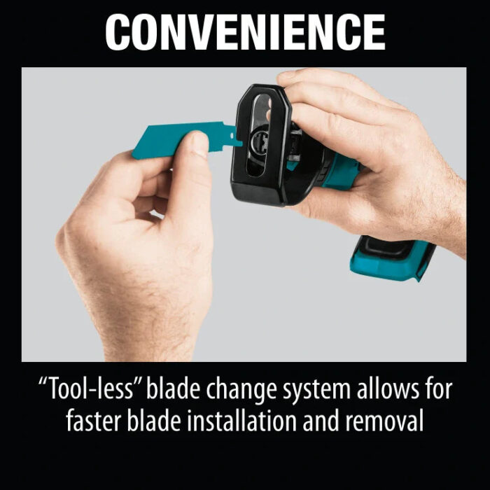 Makita XRJ01Z 18V LXT® Lithium‑Ion Cordless Compact Recipro Saw (Tool Only) - Image 6