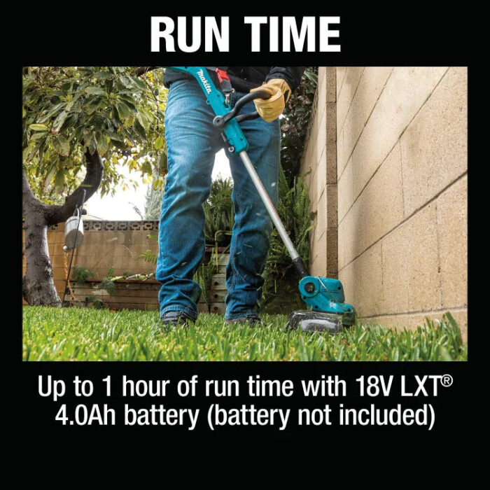 Makita XRU24Z 18V LXT® Lithium‑Ion Cordless String Trimmer, Tool Only - Image 3