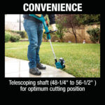Makita XRU24Z 18V LXT® Lithium‑Ion Cordless String Trimmer, Tool Only - Image 5