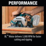 Makita XSH03Z 18V LXT® Lithium-Ion Brushless Cordless 6-1/2" Circular Saw + Free Item - Image 15