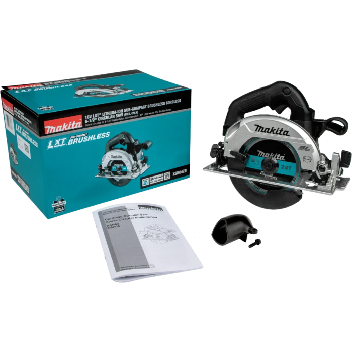 Makita XSH04ZB 18V LXT Sub-Compact Brushless Cordless 6-1/2" Circular Saw - Image 10