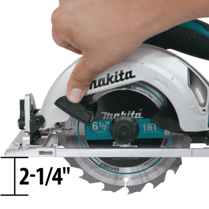 Makita XSS02Z 18V LXT® Lithium‑Ion Cordless 6‑1/2" Circular Saw (Tool Only) - Image 4