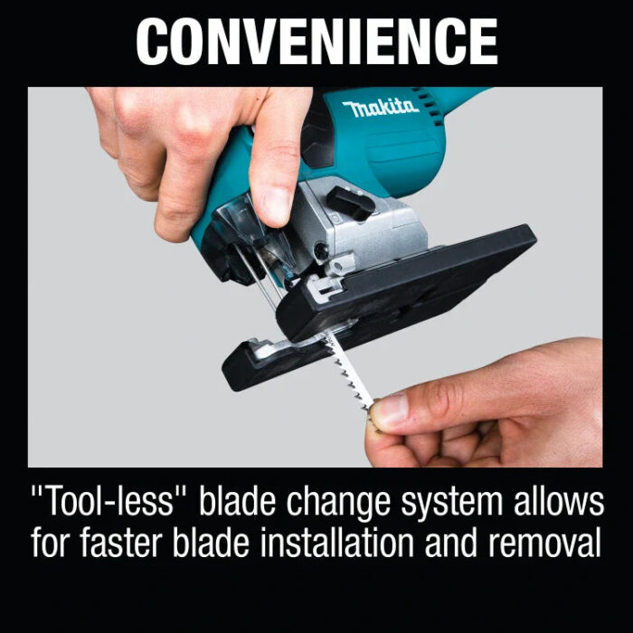 Makita XVJ01Z 18V LXT® Lithium-Ion Brushless Cordless Barrel Grip Jig Saw + Free Item - Image 12