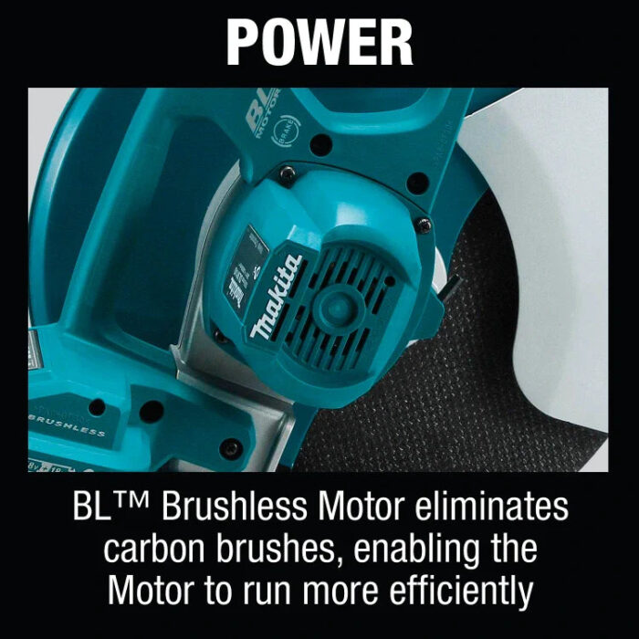 Makita XWL01PT 36V (18V X2) LXT® Brushless 14" Cut-Off Saw Kit, dual port rapid charger, electric brake (5.0Ah) - Image 19
