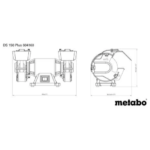 Metabo 604160420 DS 150 Plus 6" Bench Grinder - Image 11