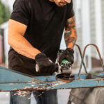 Metabo HPT G1812DFQ4M 18V MultiVolt™ 4-1/2" Paddle Switch Angle Grinder (Tool Body Only) - Image 7