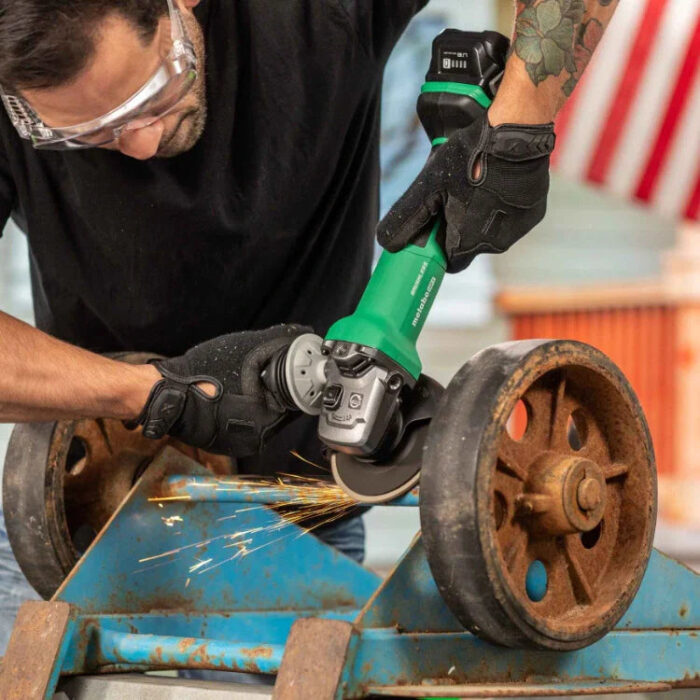 Metabo HPT G1812DFQ4M 18V MultiVolt™ 4-1/2" Paddle Switch Angle Grinder (Tool Body Only) - Image 10