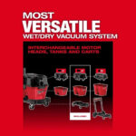 Milwaukee 0920-20 M18 FUEL™ 9 Gallon Dual-Battery Wet/Dry Vacuum - Image 8