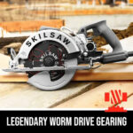 SKIL SPT77W-01 7-1/4 in. Worm Drive Saw Skilsaw® - Image 4