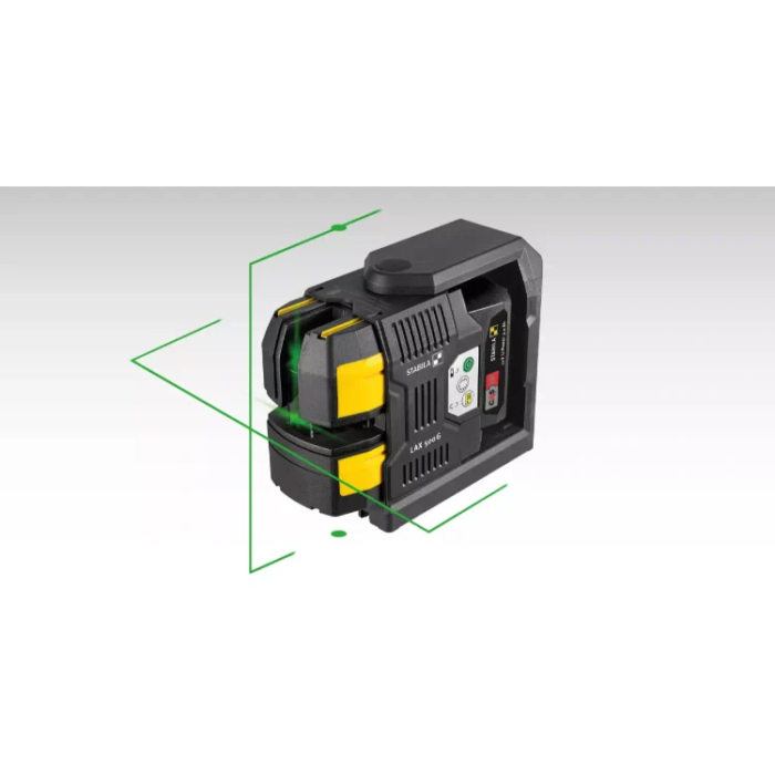 Stabila 03520 Cross-line laser LAX 500 G, 12 V system, 7-piece set, with rechargeable battery and charger - Image 10