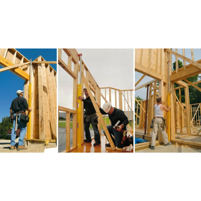 Stabila 35712 7'-12' Extendable Plate Level w/ Removable Standoffs - Image 4