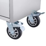 Excel 72" 10 Drawer Stainless Steel Roller Cabinet & Heavy Duty Workbench - Image 10