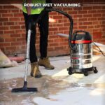 Excel 30L Wet & Dry Vacuum Cleaner 240V/1400W Without Power Take Off Socket - Image 5