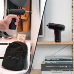 Excel Cordless Electric Screwdriver with 24 Piece 25mm Bits In Plastic Box - Image 10