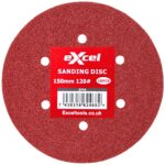 Excel Sanding Disc 150mm 120G Pack Of 10