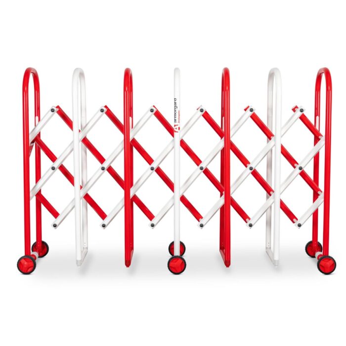 Armorgard IG4 InstaGate Expanding Pedestrian Barrier 405mm x 520mm x 1335mm Portable Safety Solution - Image 2