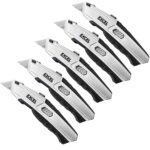 Excel Auto Reload Utility Knife with 5 Blades Pack of 5